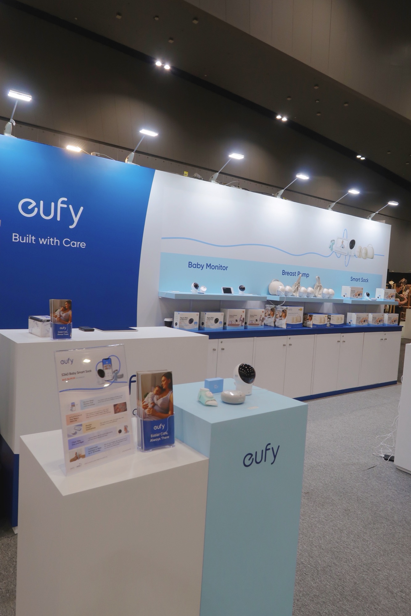 eufy expo booth signage detail