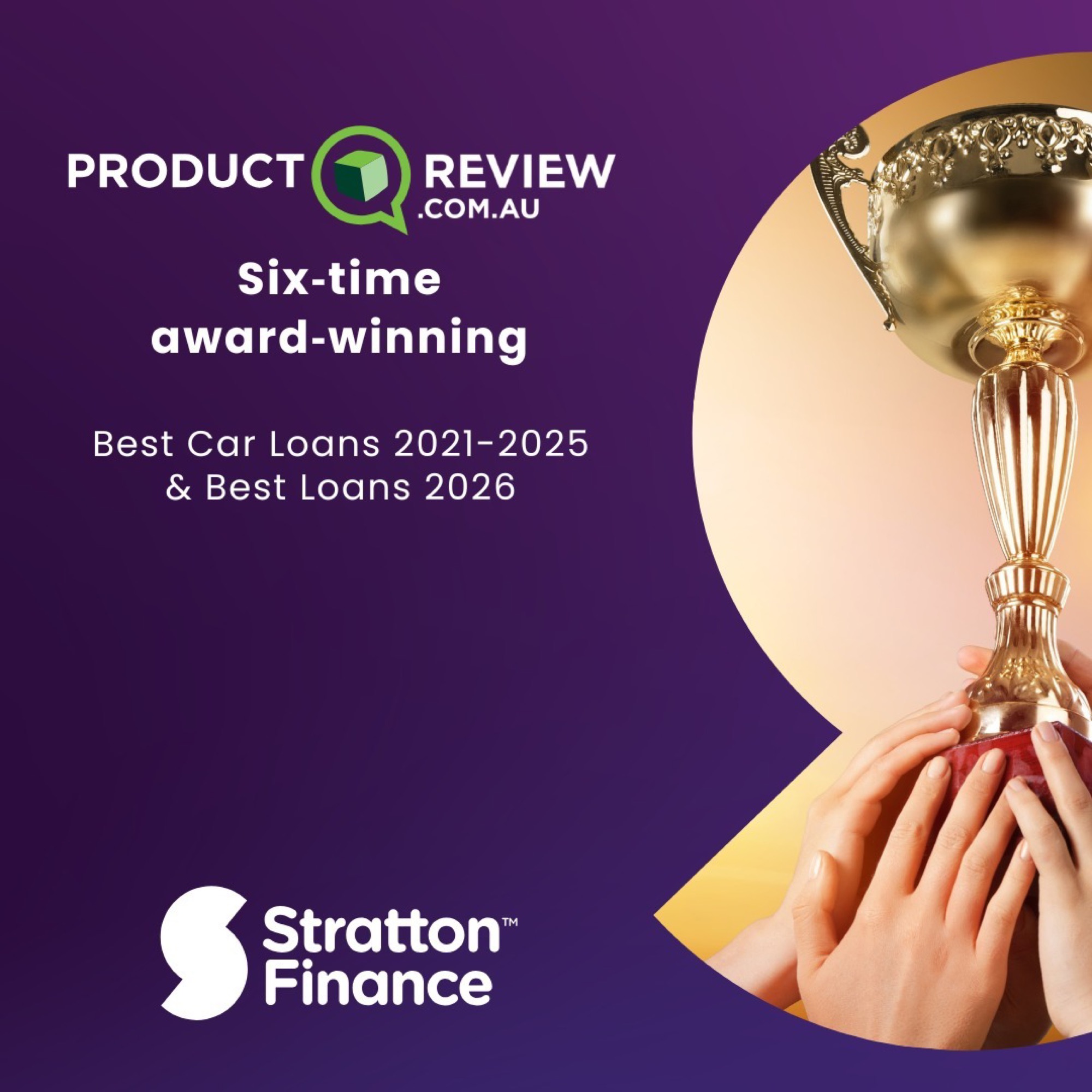 Stratton Finance Product Review six-time award-winning creative